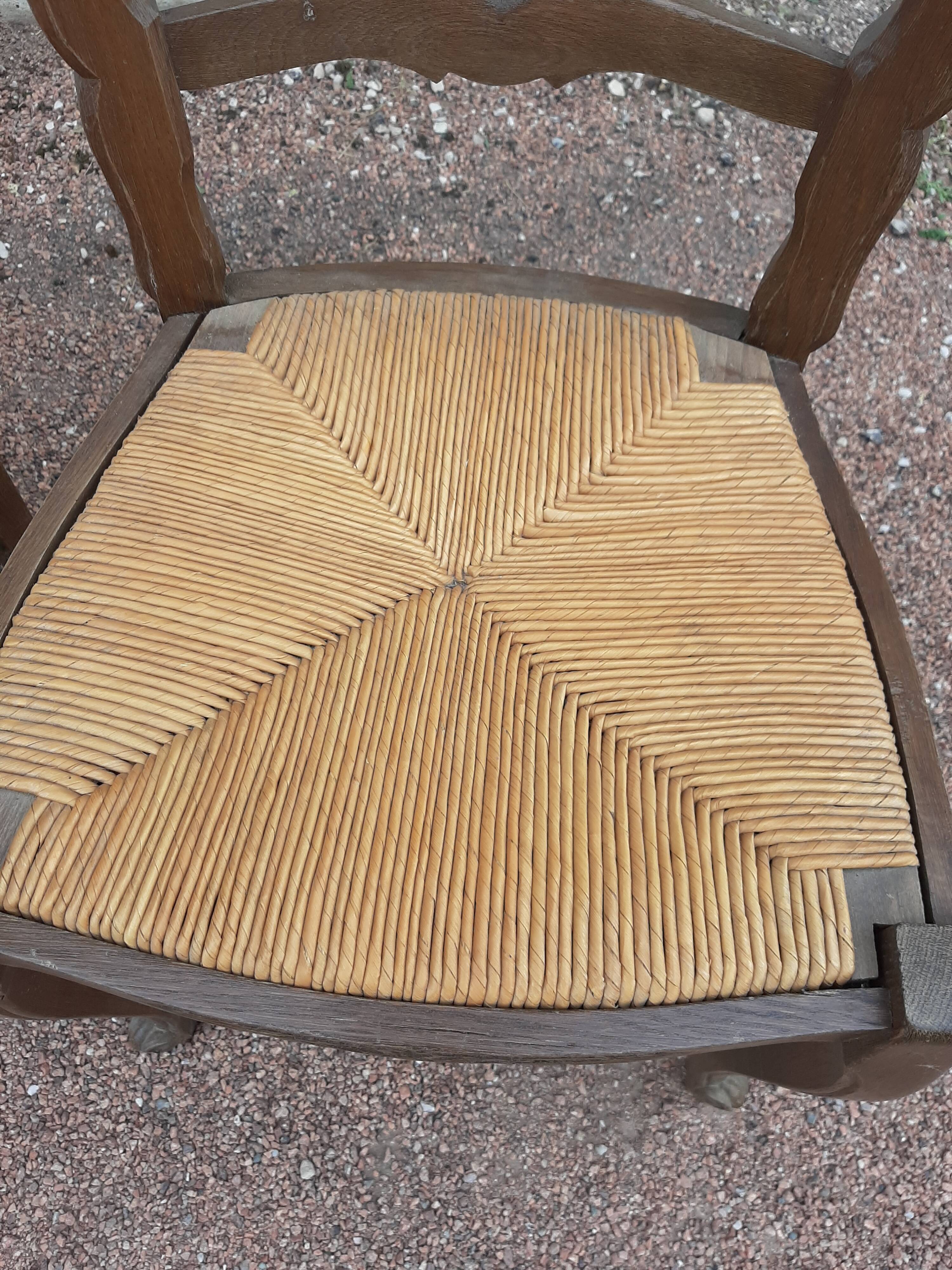 Lot of chairs Louis XV style