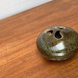 Ikebana vase in studio pottery by German artist Till Sudeck from the mid-century, 1960s.