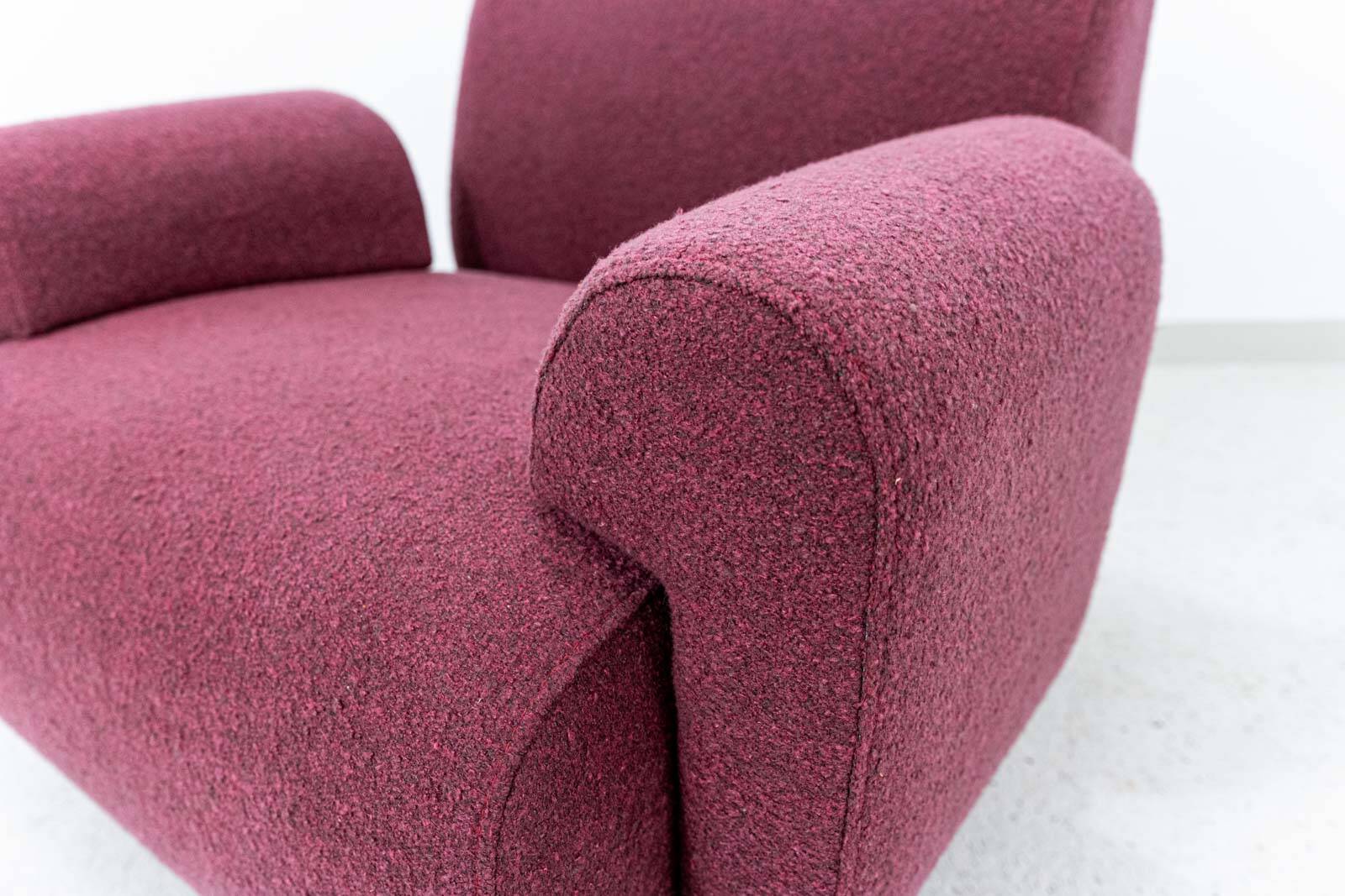 Fauteuil lounge par Eberhard Geißler, Oelsa, Allemagne, années 1970