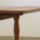 1960s mid-century brutalist Danish coffee table in oak attributed to Kjærnulf