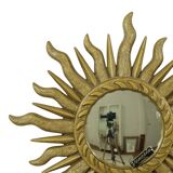 Miroir italien Sunburst Venezia Sun Mirror Doré 42 cm