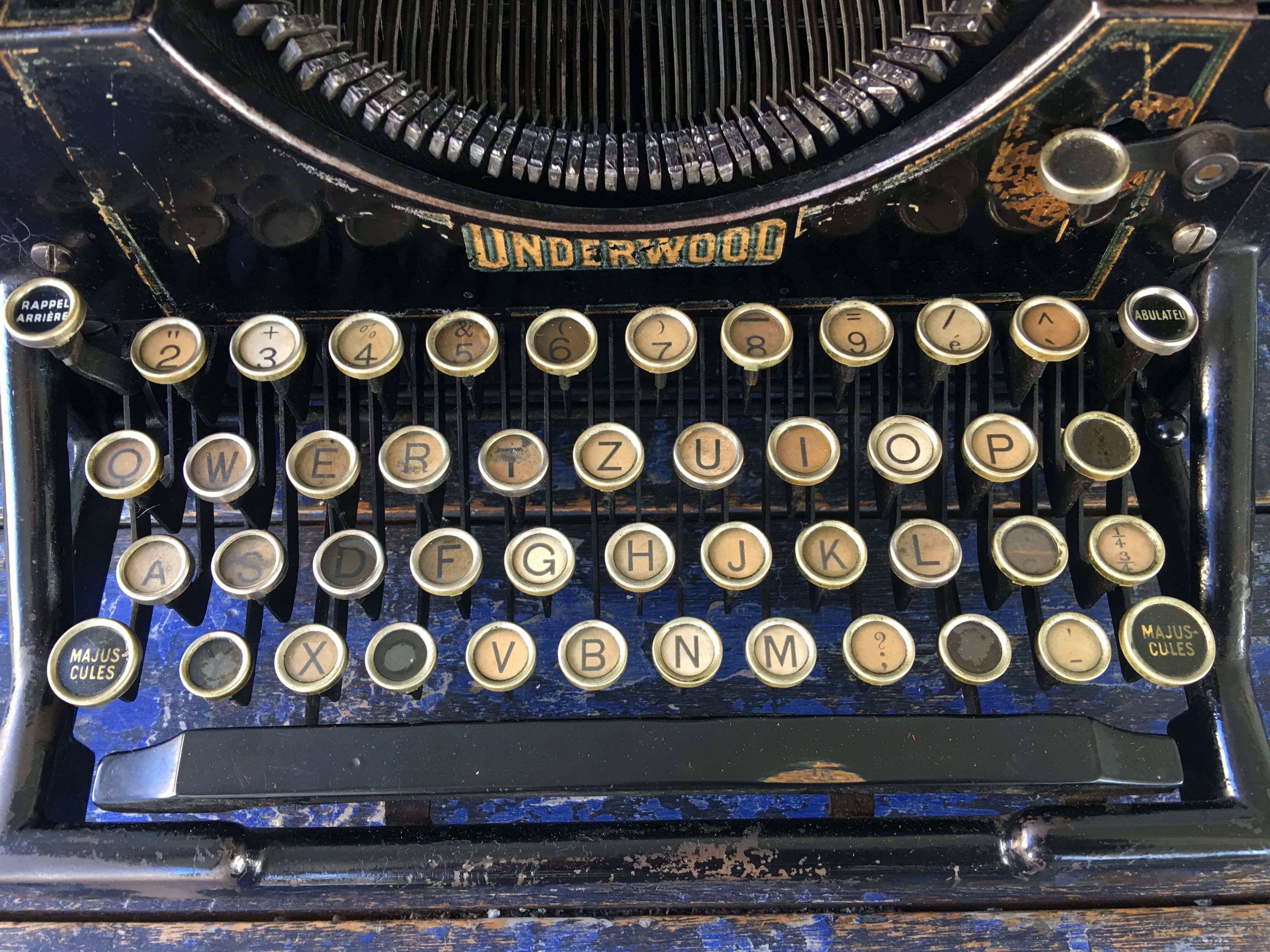 Underwood Typewriter, 1900
