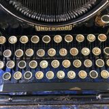 Underwood Typewriter, 1900