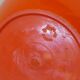 Ice bucket vintage ice cubes 70s orange apple Somm Paris