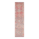 1970s Turkish Oushak Handmade Wool Cotton Pink Runner Rug 78x345