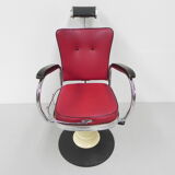 Vintage barber chair, barber chair Nubert