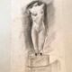 Illustration "Venus" Charcoal