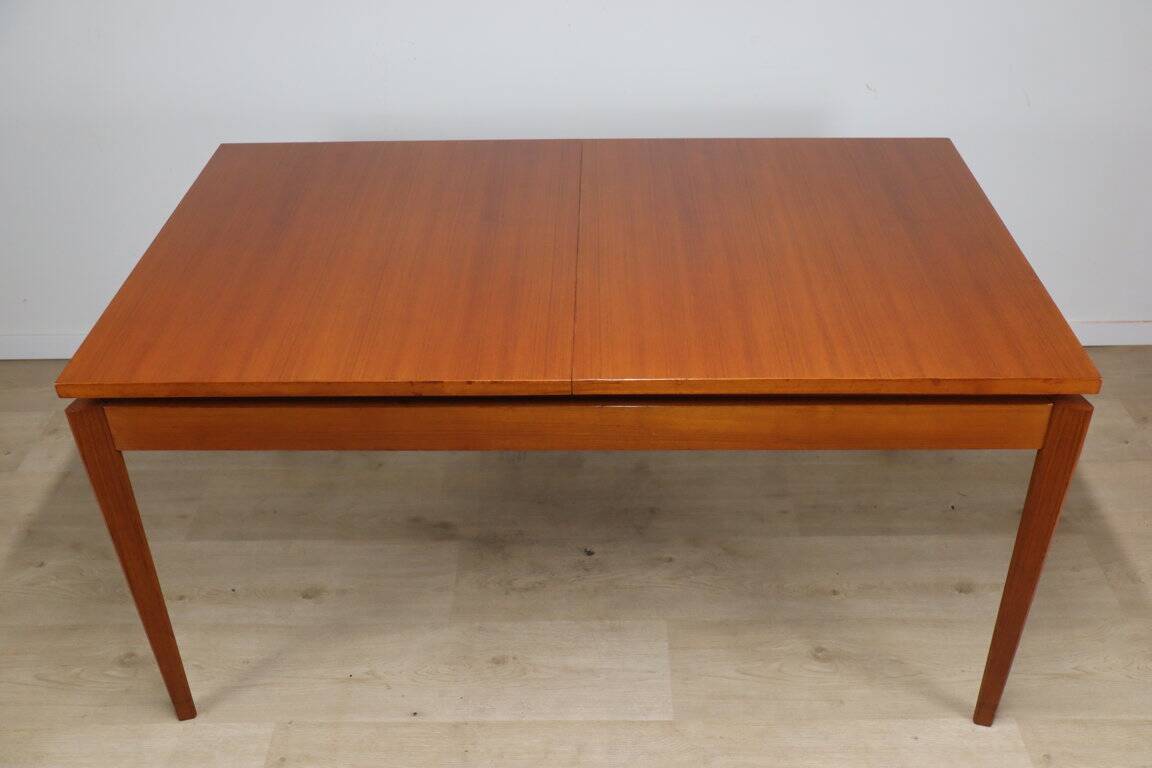 Vintage extendable teak dining table - 1960