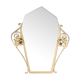 Miroir doré art déco 69x85cm