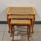 Antique vintage nesting tables