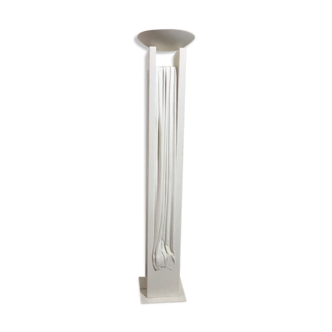 Plaster floor lamp model 1391 by Loic Beuchet