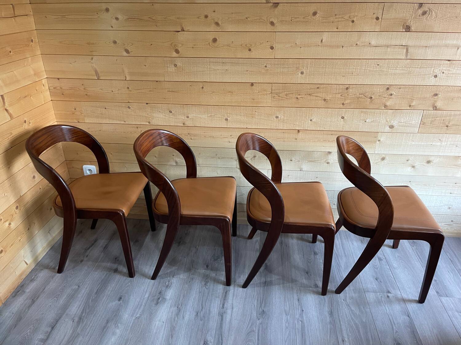 4 chaises Gondoles Baumann