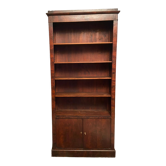 Fine mahogany library of the 1830s Louis-Philippe