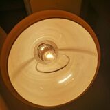 Polymethacrylate mushroom pendant light - 1970s