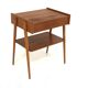 Scandinavian teak bedside table, AB Carlströms, Sweden, 1960