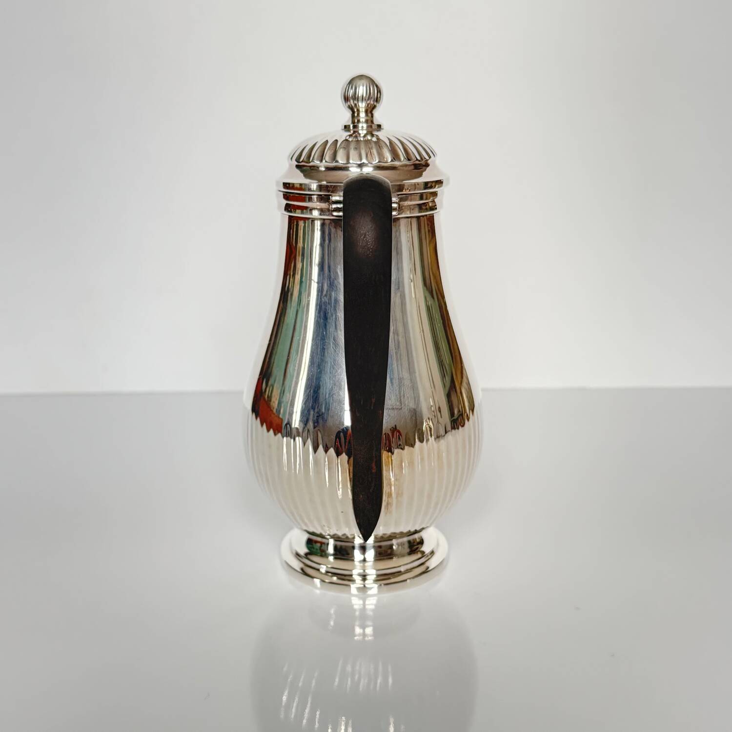 Christofle Gallia silver-plated milk jug and jug, 1920s
