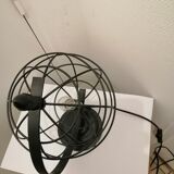 Cage globe lamp