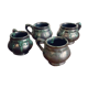 Set of 4 Vallauris type cups