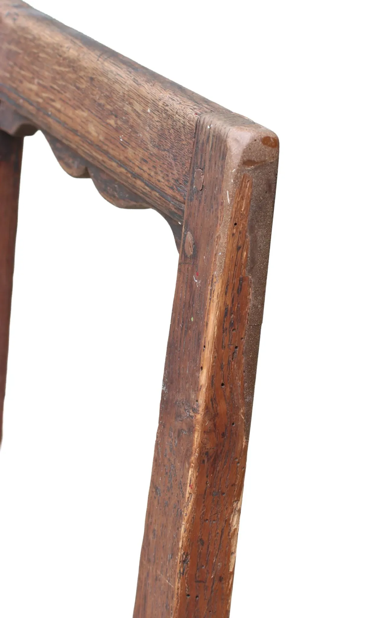 French provincial oak chair, Lorraine – late 17th/early 18th c. (no. 1)