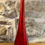 Sommerso Murano Teardrop Vase