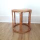 Bout de canapé table d'appoint vintage - rotion/ bambou - 1980