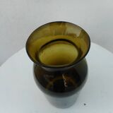 Bocal ancien en verre vert