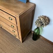 Vintage craft furniture style chest of drawers