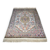 Large hand-knotted Persian Ghom carpet, silk on cotton – 150 x 260 cm
