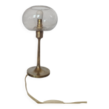 Sciolari style brass and glass lamp, 1970