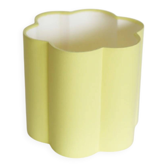 Plain flower-shaped lampshade Flora "Chick Yellow"