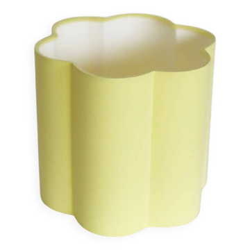 Plain flower-shaped lampshade Flora "Chick Yellow"