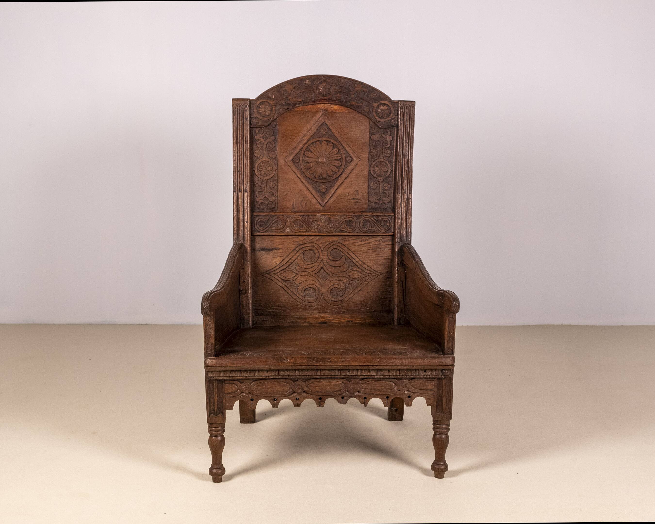 Early 19th Century Oak Wainscot Chair