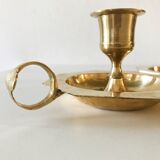 Brass cellar rat bougeoirs