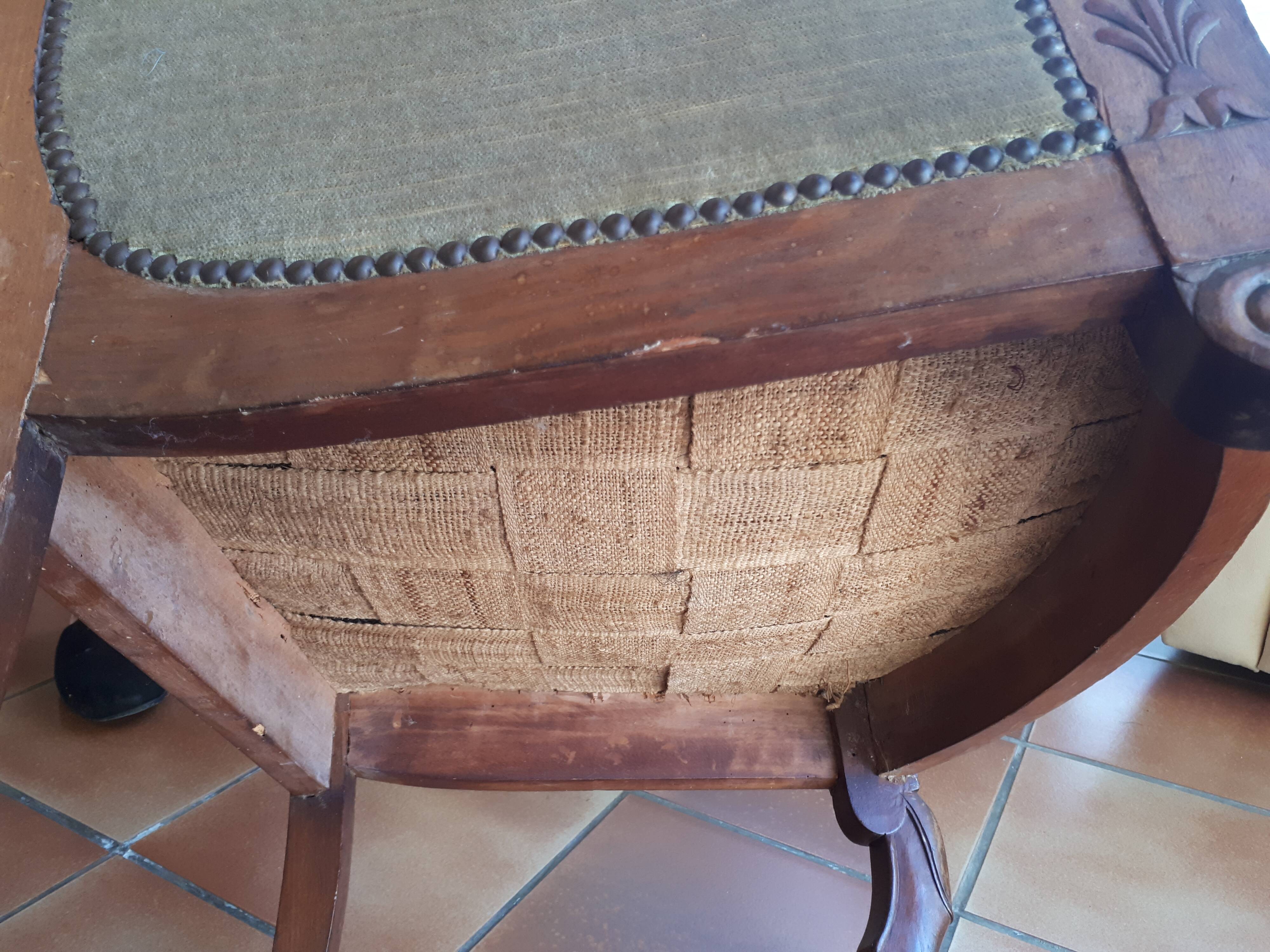 Fauteuil bois
