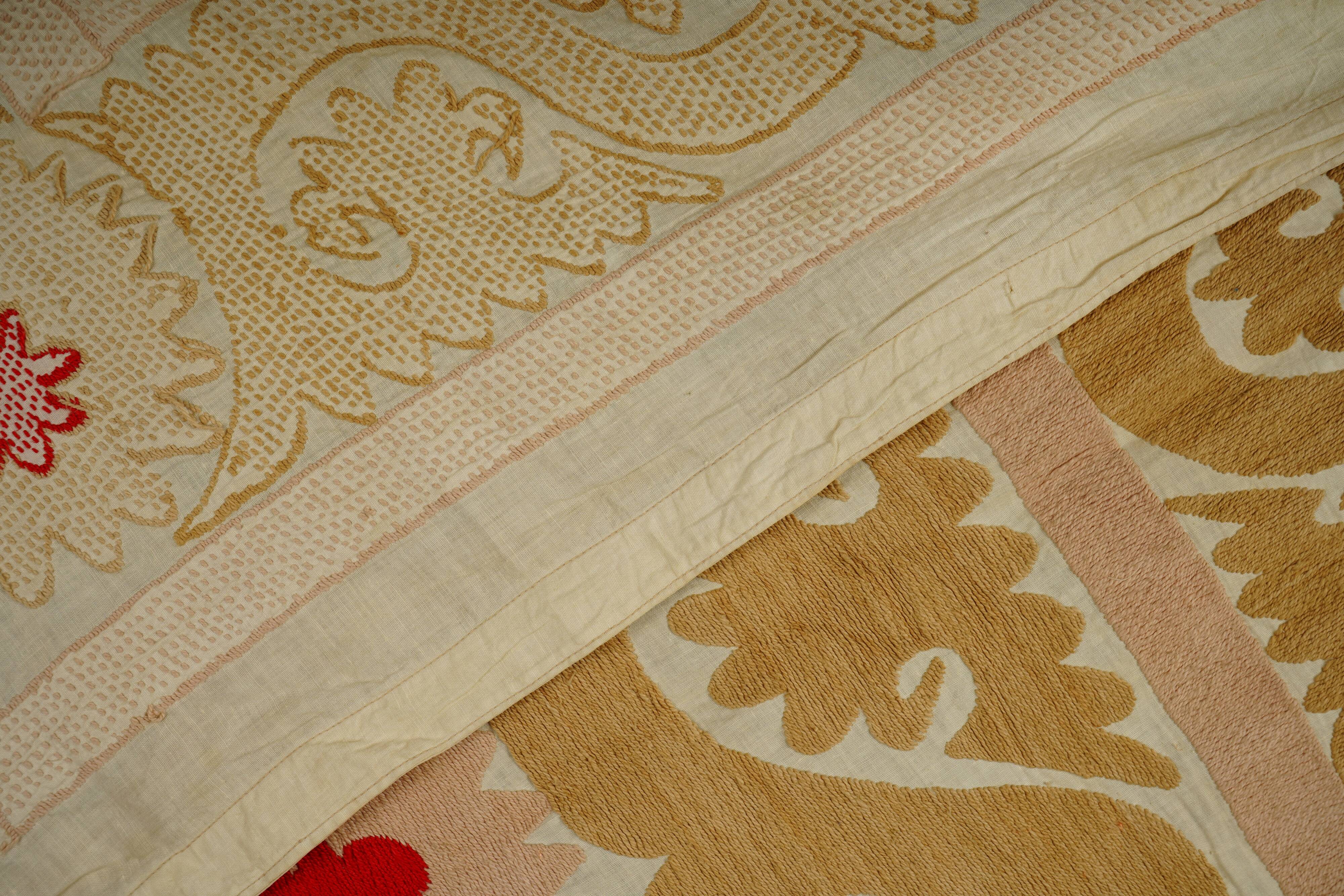Tapis turc vintage noué à la main