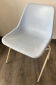 Chaise années 60 Robin Day Bleu
