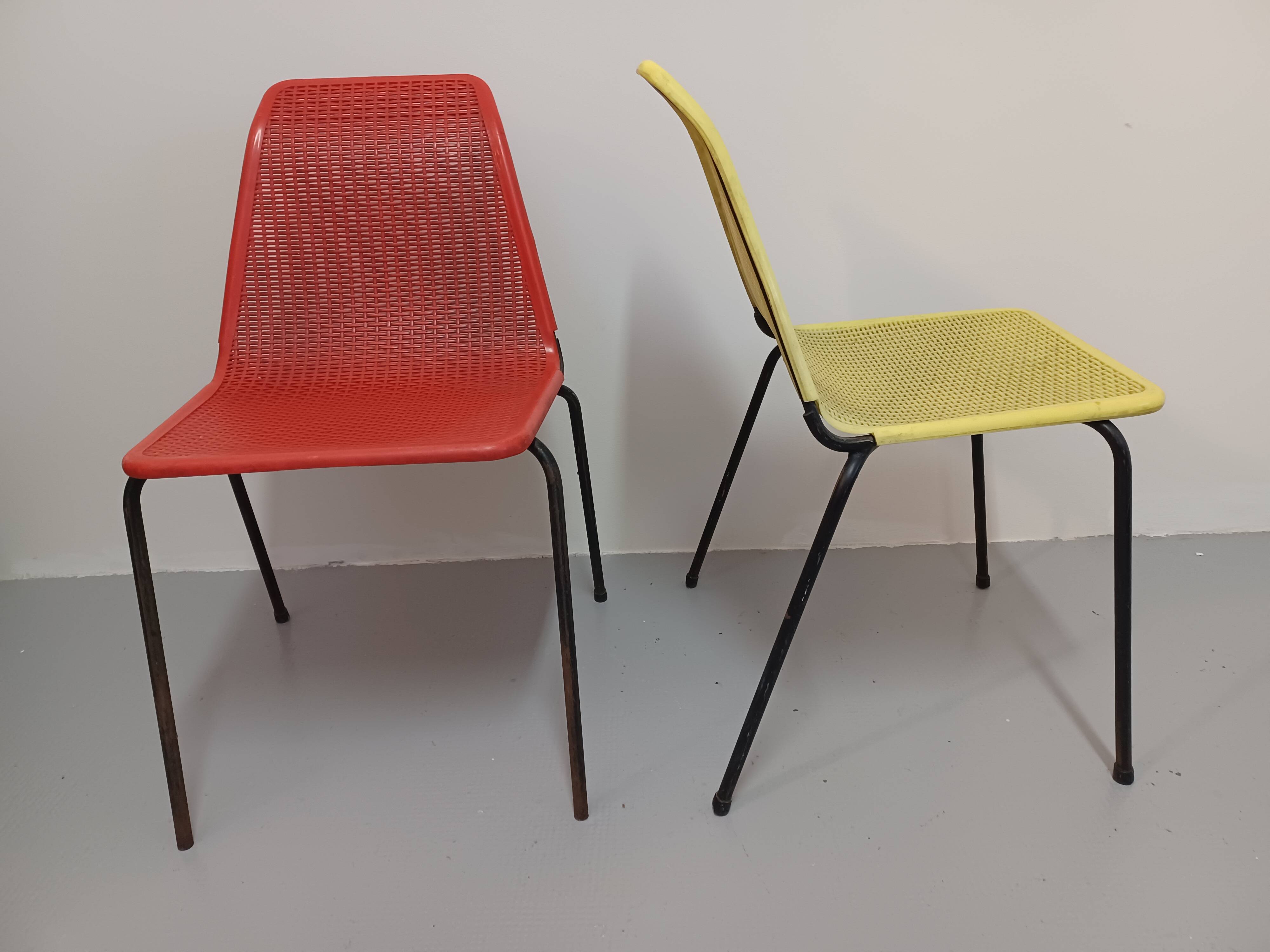 Paire de chaises,  70'S