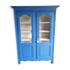 Blue bookcase