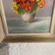 Old oil on canvas signed “Capucines”