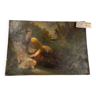 Cardboard painting