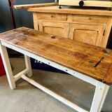 Restored wooden console