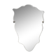 Old bevelled/chiseled mirror 39x57cm