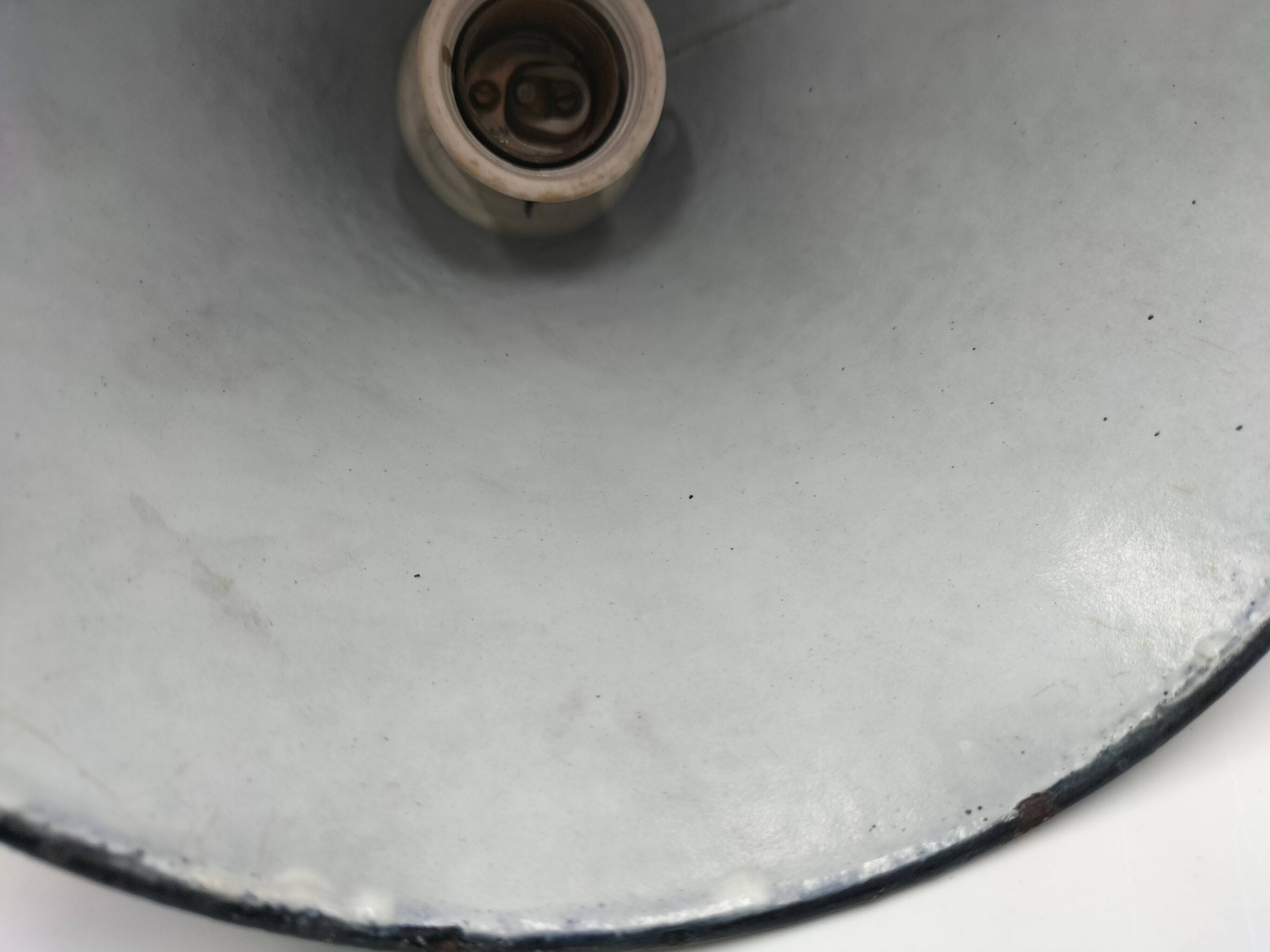 Industrial enamelled cone