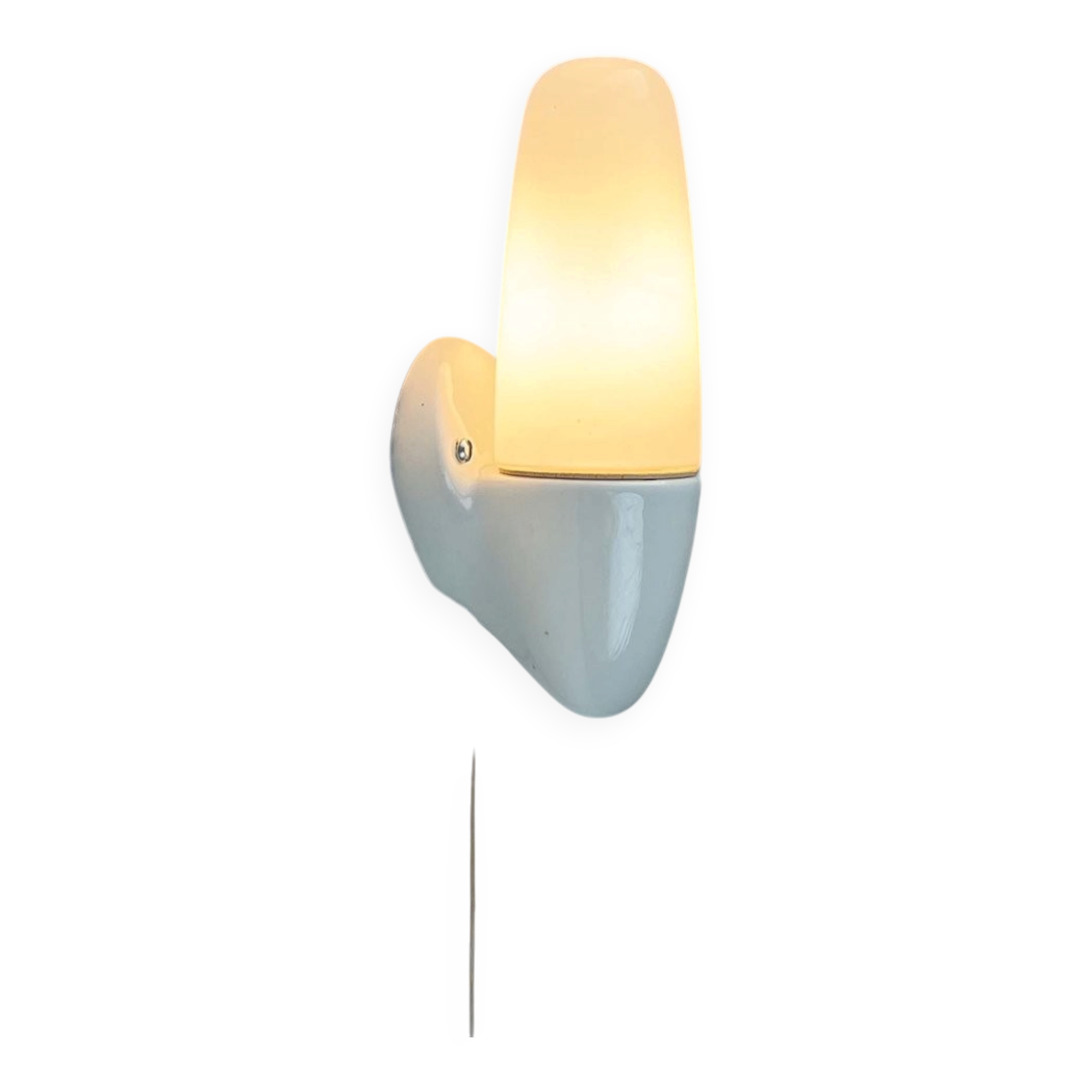 Mid-Century Modern German Ceramic 6065 Sconce by Wilhelm Wagenfeld for Lindner, 1950s, Set of 2
