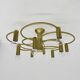 Vintage Hufnagel Leuchten ceiling light, 1970s