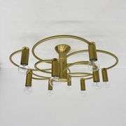 Vintage Hufnagel Leuchten ceiling light, 1970s