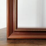 Frame moulded wood