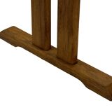 Vintage shaker dining table in oak minimalist design 70's
