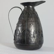 Rare hand-forged metal pitcher and craftsmanship from France.