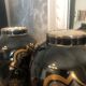 Pair of art deco vases
